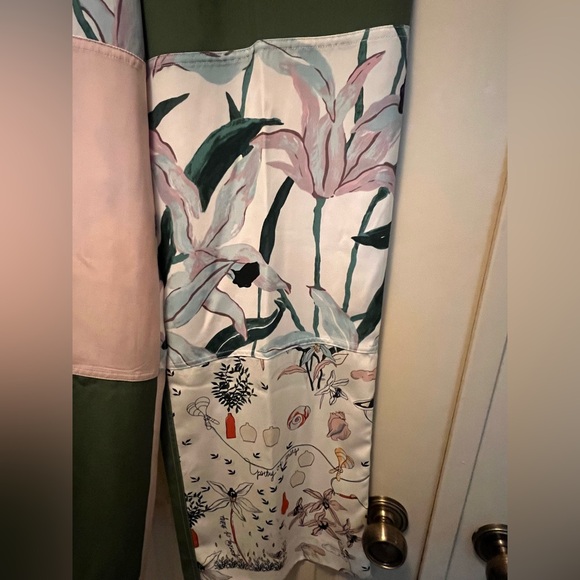 💝✨New Luxurious Tory Burch Colorful Patchwork Cargo Painter Pants size 4 🤠 👩‍🌾 - Picture 5 of 16